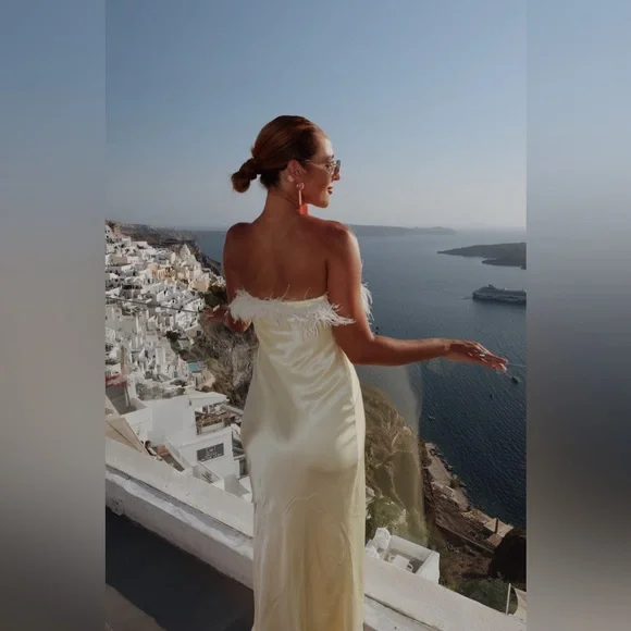 ZARA YELLOW DRESS - Picture 2 of 6